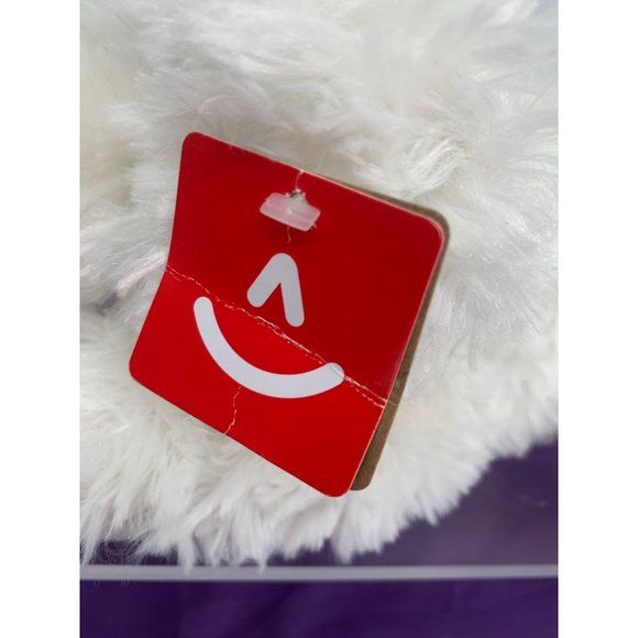 Aurora Flopsie - 12" Bonita White Laying Maltese Plastic Eyes and Nose - Picture 5 of 13